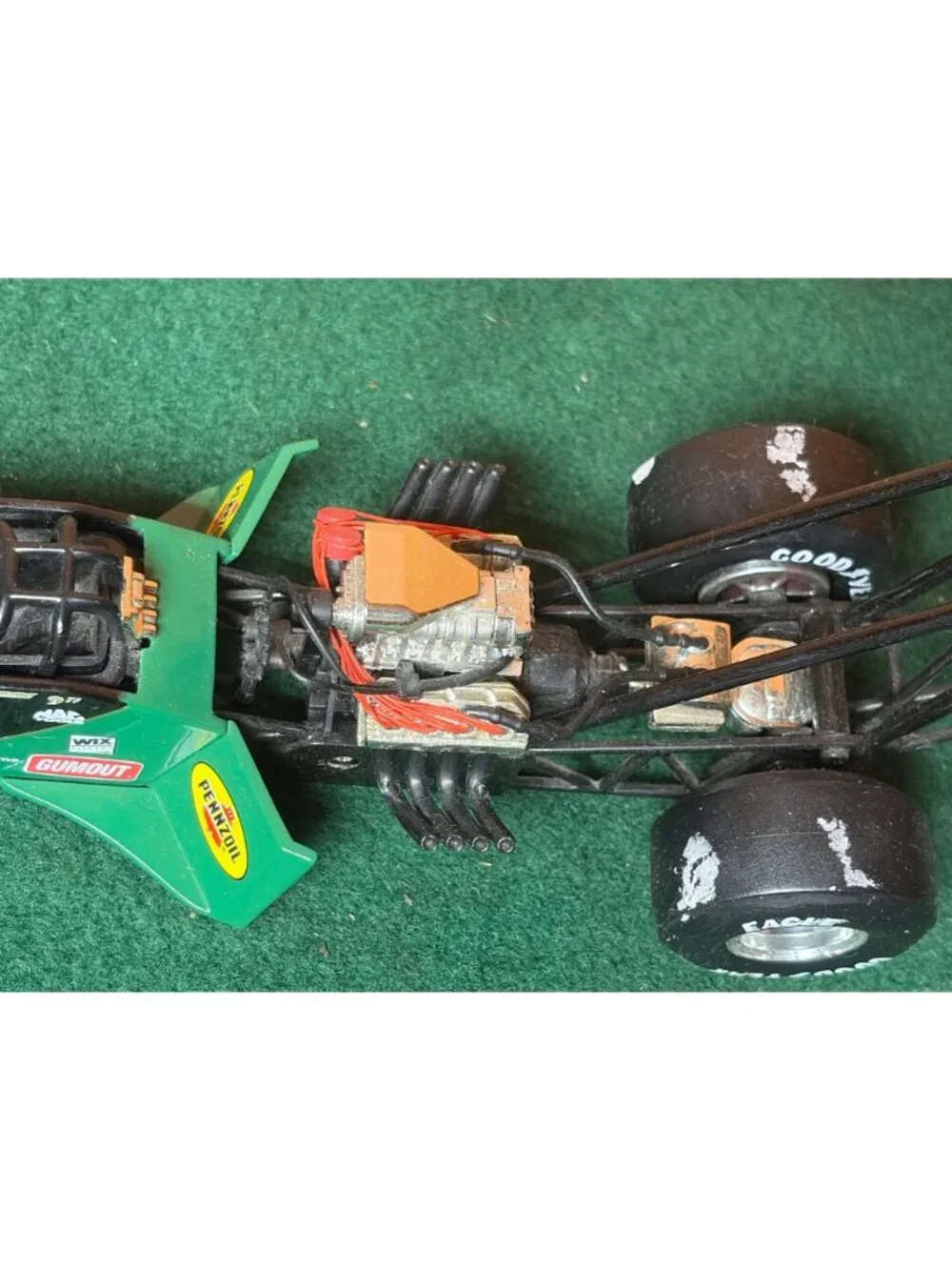 Action Racing Collectibles MBNA 1:24 Scale Top Fuel Dragster Model Limited Edit.